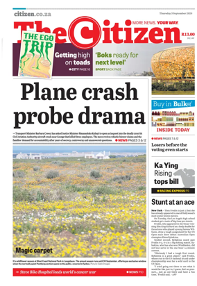 Cover of The Citizen (KZN)