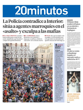 Cover of 20 Minutos Barcelona
