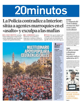 Cover of 20 Minutos Valencia