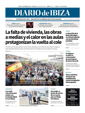 Cover of Diario de Ibiza
