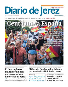 Cover of Diario de Jerez