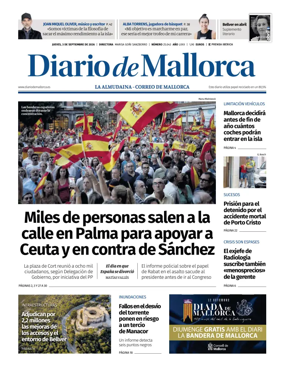 Cover of Diario de Mallorca