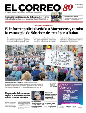 Cover of EL Correo (Alava)