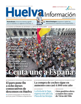 Cover of Huelva Informacion