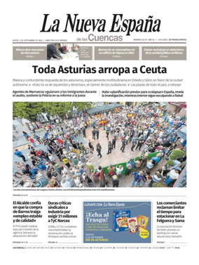 Cover of La Nueva Espana (Cuencas)