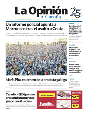 Cover of La Opinion de A Coruna