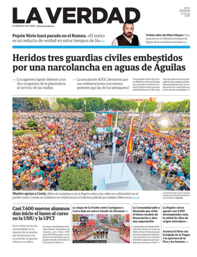 Cover of La Verdad_Murcia