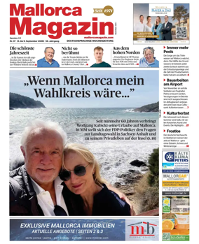 Cover of Mallorca Magazin