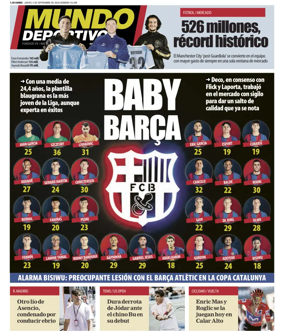 Cover of Mundo Deportivo (At. Madrid)