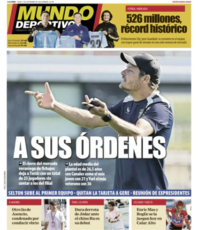 Cover of Mundo Deportivo (Bizkaia-Araba)