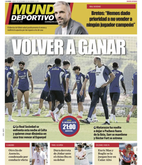 Cover of Mundo Deportivo (Gipuzkoa)