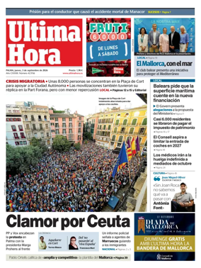 Cover of Ultima Hora
