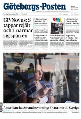 Cover of Goteborgs-Posten