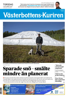 Cover of Vasterbottens-Kuriren
