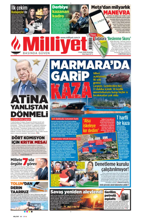 Cover of Milliyet