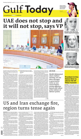 Cover of Gulf Today