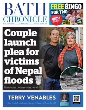 Cover of Bath Chronicle