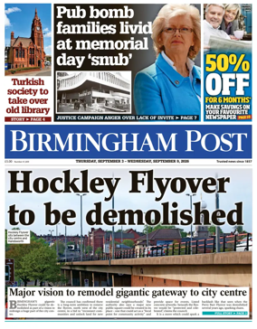 Cover of Birmingham Post