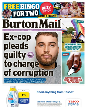 Cover of Burton Mail