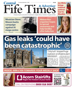 Cover of Central Fife Times