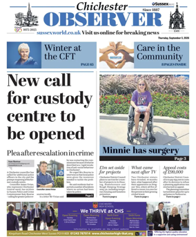 Cover of Chichester Observer