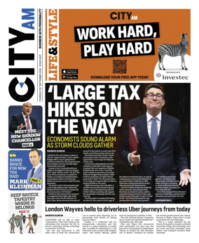 Cover of City AM
