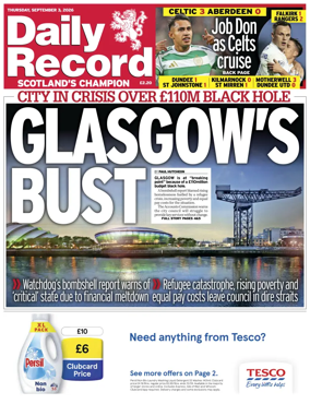 Cover of Daily Record