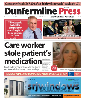 Cover of Dunfermline Press