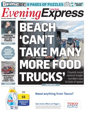Cover of Evening Express