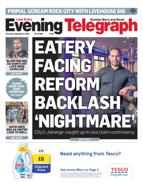 Cover of Evening Telegraph (First Edition)