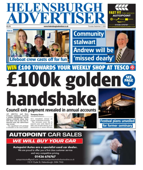 Cover of Helensburgh Advertiser
