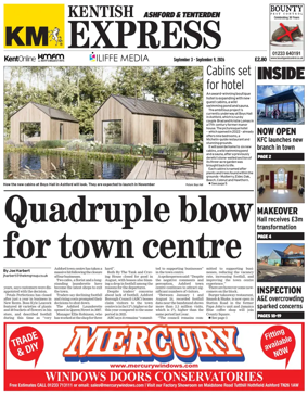 Cover of Kentish Express Ashford & District