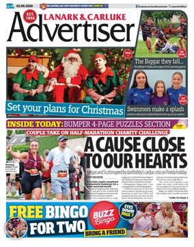 Cover of Lanark & Carluke Advertiser