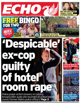 Cover of Liverpool Echo