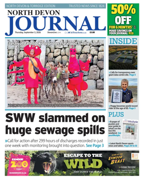 Cover of North Devon Journal