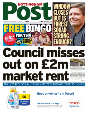 Cover of Nottingham Post