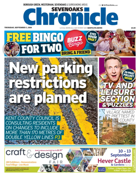 Cover of Sevenoaks Chronicle