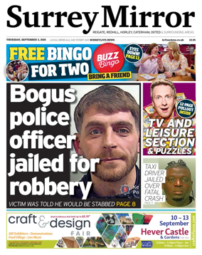 Cover of Surrey Mirror