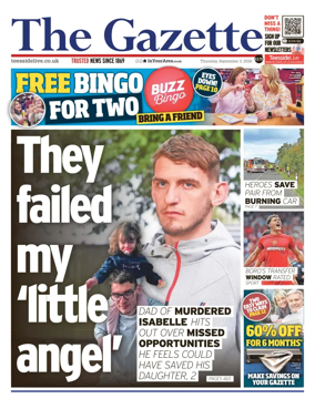 Cover of Teesside Evening Gazette