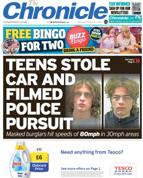 Cover of The Chronicle (UK)