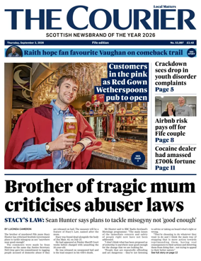 Cover of The Courier & Advertiser (Fife Edition)