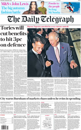 Cover of The Daily Telegraph
