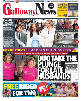 Cover of The Galloway News
