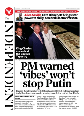 Cover of The Independent