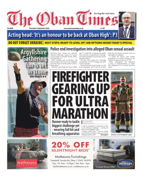 Cover of The Oban Times