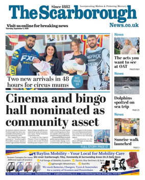 Cover of The Scarborough News