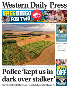 Cover of Western Daily Press