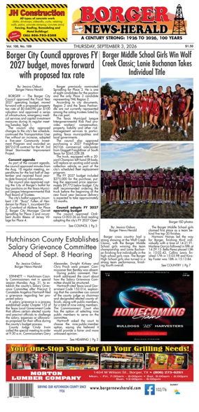 Cover of Borger News-Herald