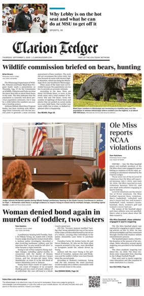 Cover of Clarion Ledger