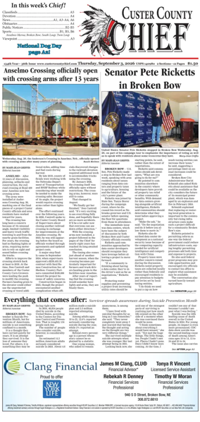 Cover of Custer County Chief
